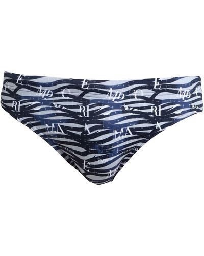 Emporio Armani Bikini Bottoms & Swim Briefs - Blue
