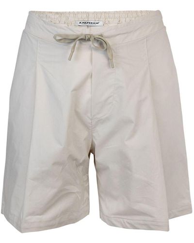 A PAPER KID Shorts et bermudas - Gris