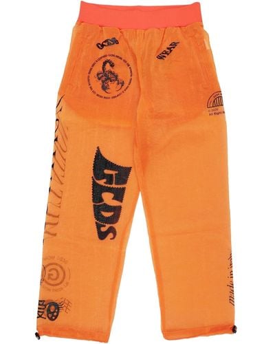 Gcds Pantalone - Arancione