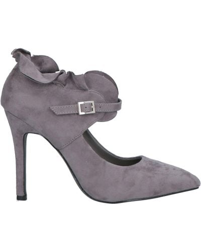 Sexy Woman Court Shoes - Grey
