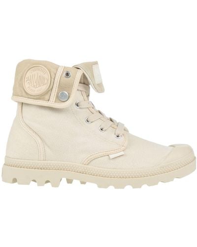 Palladium Ankle Boots - Natural