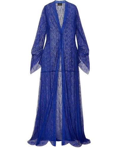 Akris Overcoat & Trench Coat - Blue