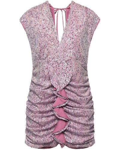 Isabelle Blanche Mini Dress - Pink