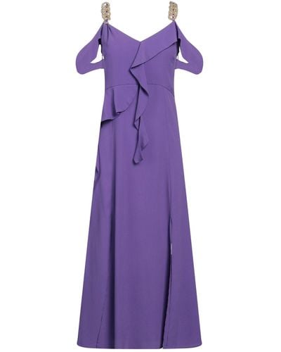 SIMONA CORSELLINI Midi Dress - Purple