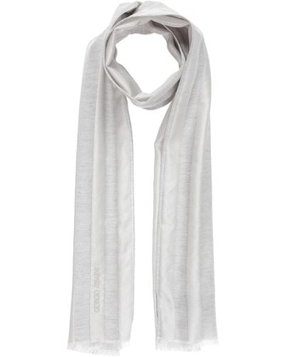 Giorgio Armani Scarf - White