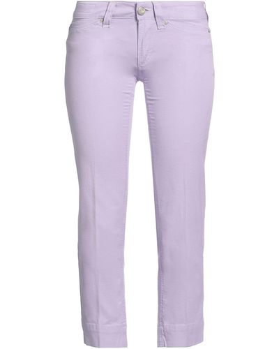 Jacob Coh?n Cropped Trousers - Purple