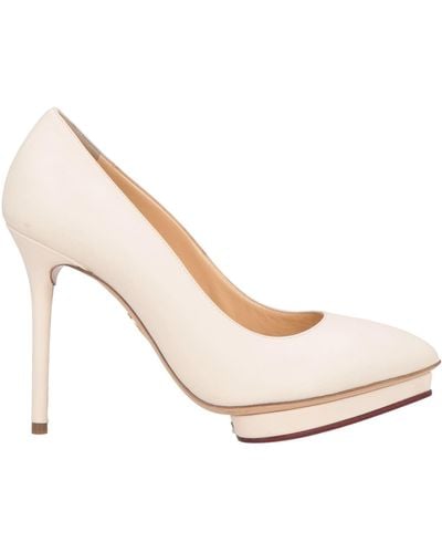 Charlotte Olympia Court Shoes - Natural