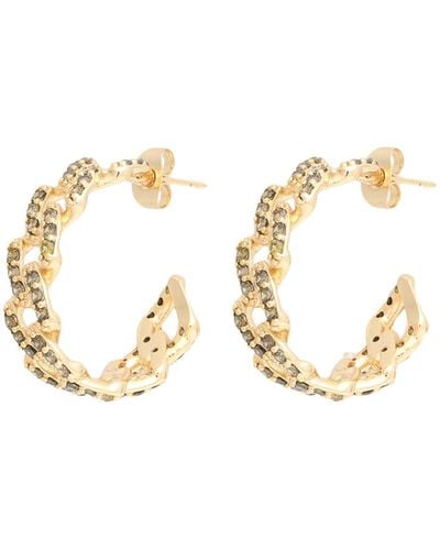 Crystal Haze Jewelry Earrings - Metallic