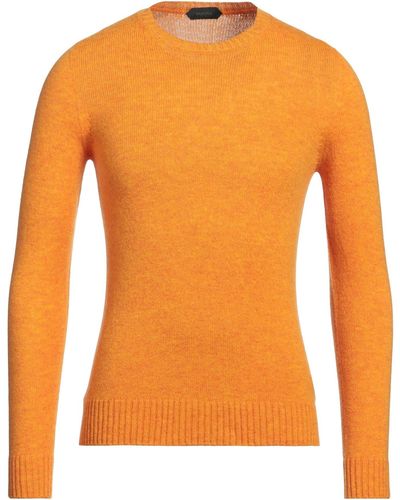 Zanone Sweater - Orange
