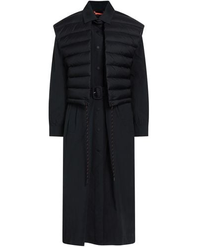 Gertrude + Gaston Overcoat & Trench Coat - Black