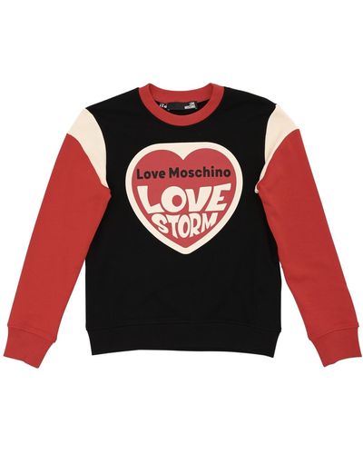 Love Moschino Sweatshirt - Rot