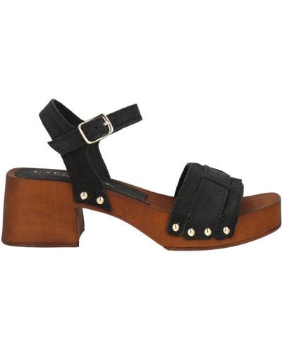 CafeNoir Mules & Clogs - Black