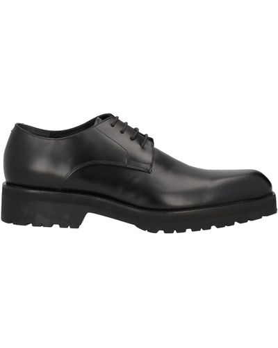 Dries Van Noten Lace-Up Shoes Leather - Black