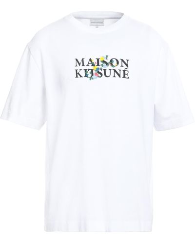 Maison Kitsuné T-shirts - Weiß