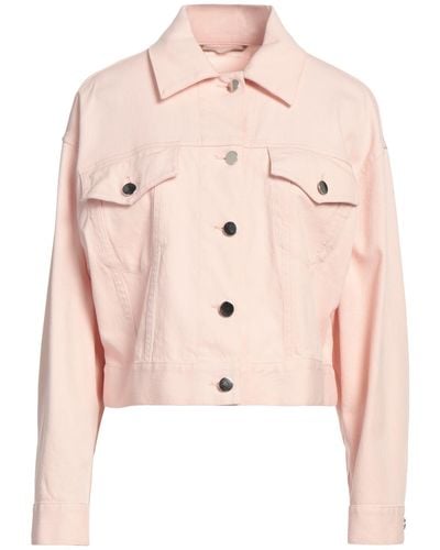 Peserico EASY Denim Outerwear - Pink