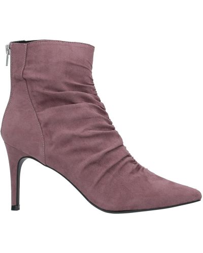Madden Girl Ankle Boots - Purple