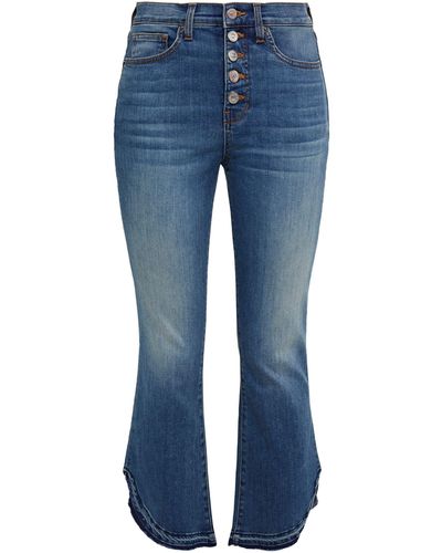 Veronica Beard Cropped Jeans - Blu