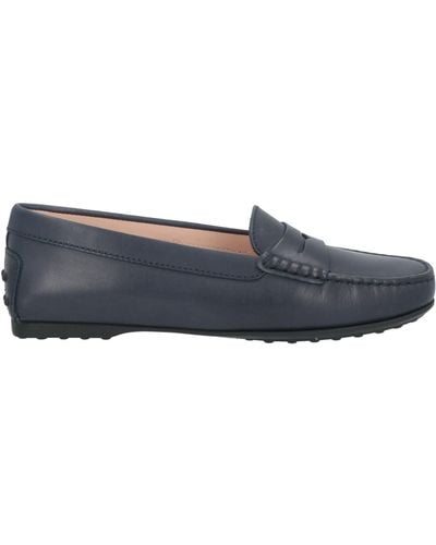 Tod's Loafers Leather - Blue
