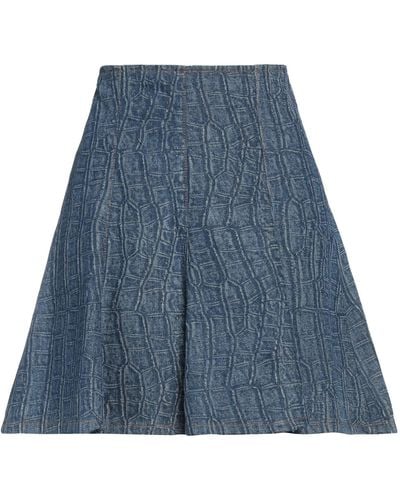 MSGM Denim Skirt - Blue