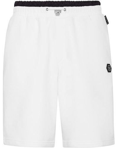 Philipp Plein Shorts E Bermuda - Bianco