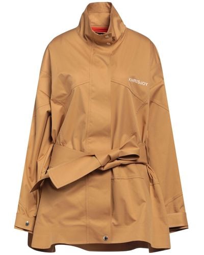 Khrisjoy Overcoat & Trench Coat - Brown