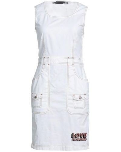 Love Moschino Mini-Kleid - Weiß