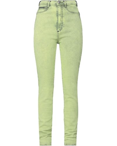 Philipp Plein Pantalon en jean - Vert