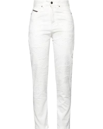 DIESEL Pantalon en jean - Blanc