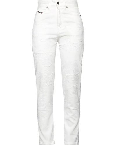 DIESEL Pantaloni Jeans - Bianco