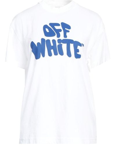 Off-White c/o Virgil Abloh T-shirts - Blau