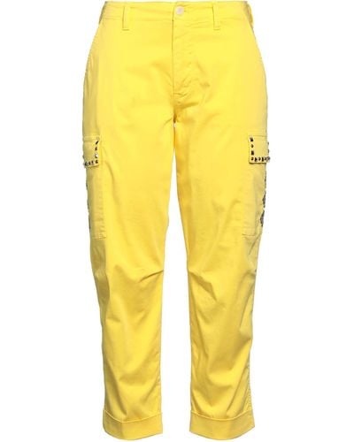 Mason's Cropped Trousers - Yellow