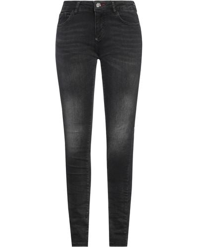 Philipp Plein Pantalon en jean - Noir