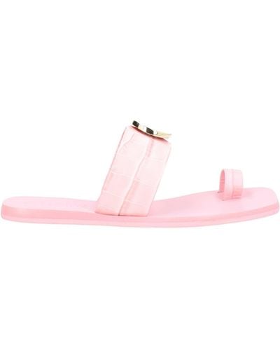MERCEDES CASTILLO Toe Post Sandals - Pink