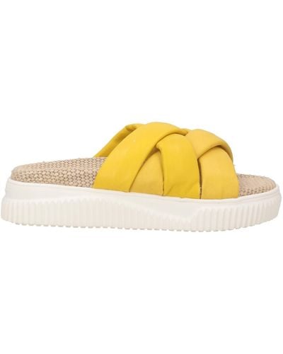 Voile Blanche Sandals - Yellow