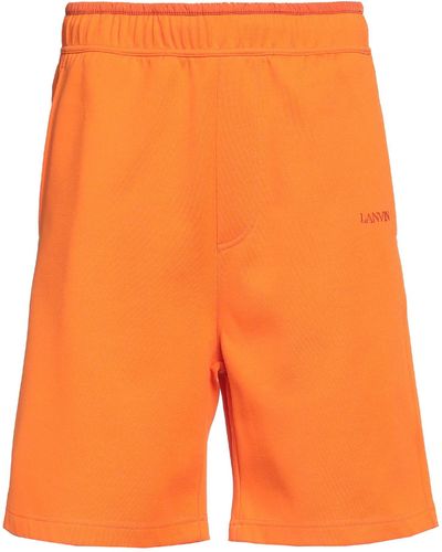 Lanvin Shorts E Bermuda - Arancione