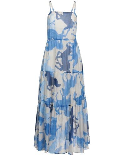 Marella Long Dress - Blue