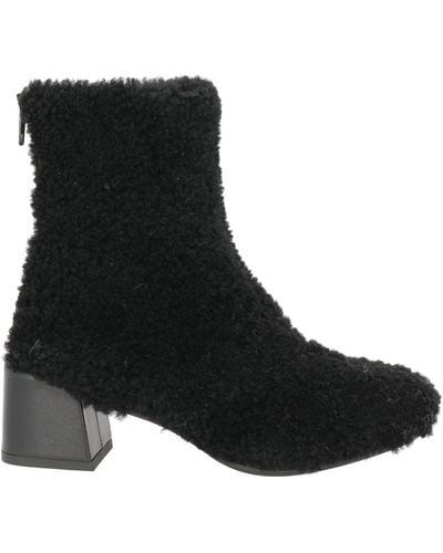 Collection Privée Ankle Boots Ovine Leather - Black
