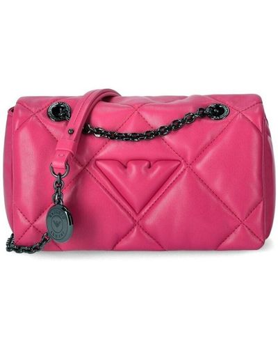 Emporio Armani Bolso con bandolera - Rosa