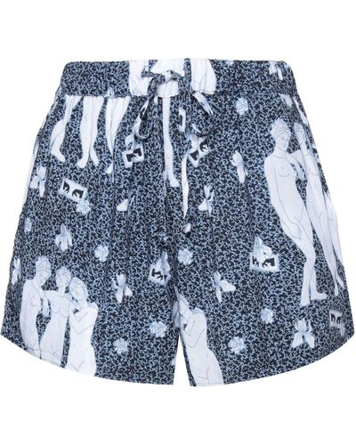Obey Shorts & Bermuda Shorts - Blue