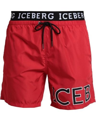 Iceberg Swim Trunks - Red