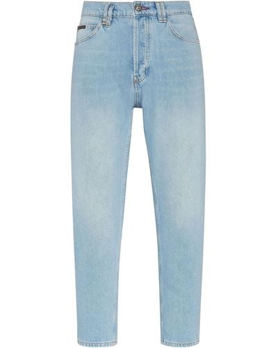 Philipp Plein Pantalon en jean - Bleu