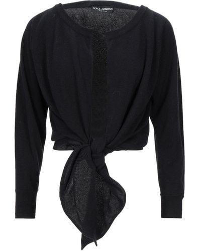 Dolce & Gabbana Wrap Cardigans - Black