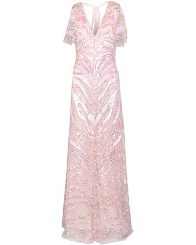 Temperley London Maxi Dress - Pink