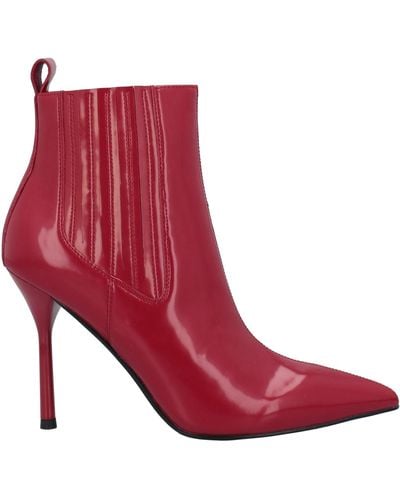 Jeffrey Campbell Ankle Boots - Red