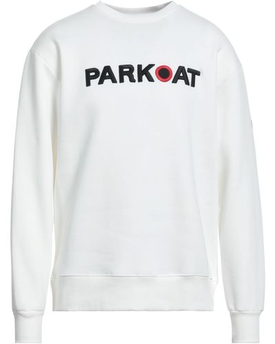 Parkoat Sweatshirt - White