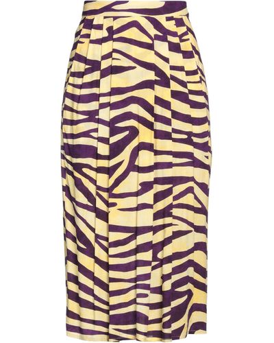 Roseanna Midi Skirt - Purple
