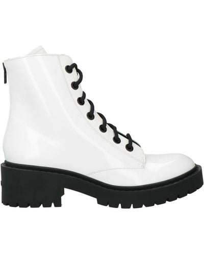 KENZO Ankle Boots - White