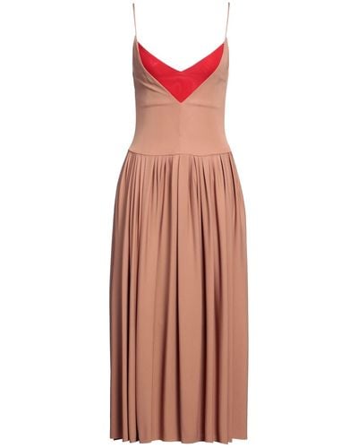 Victoria Beckham Vestido midi - Multicolor