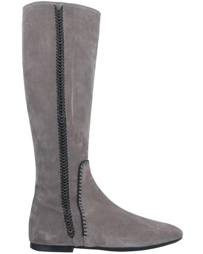 Tod's Knee Boots - Gray