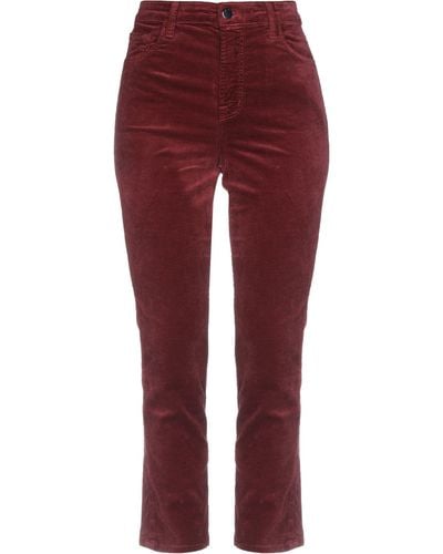 J Brand Pantalon - Rouge